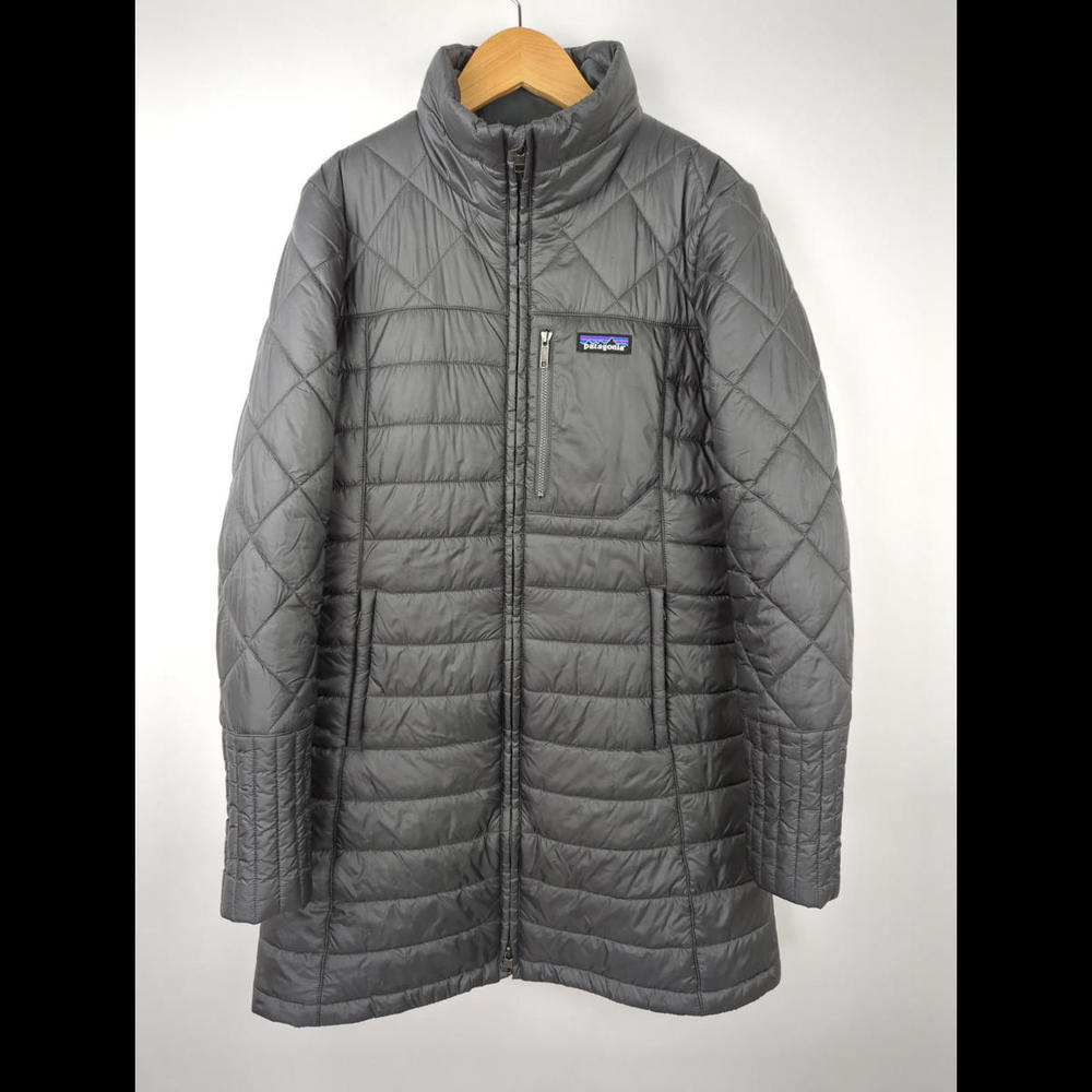 [SOLD] PATAGONIA Women's Sz S Radalie Parka Long Jacket Parka Gray